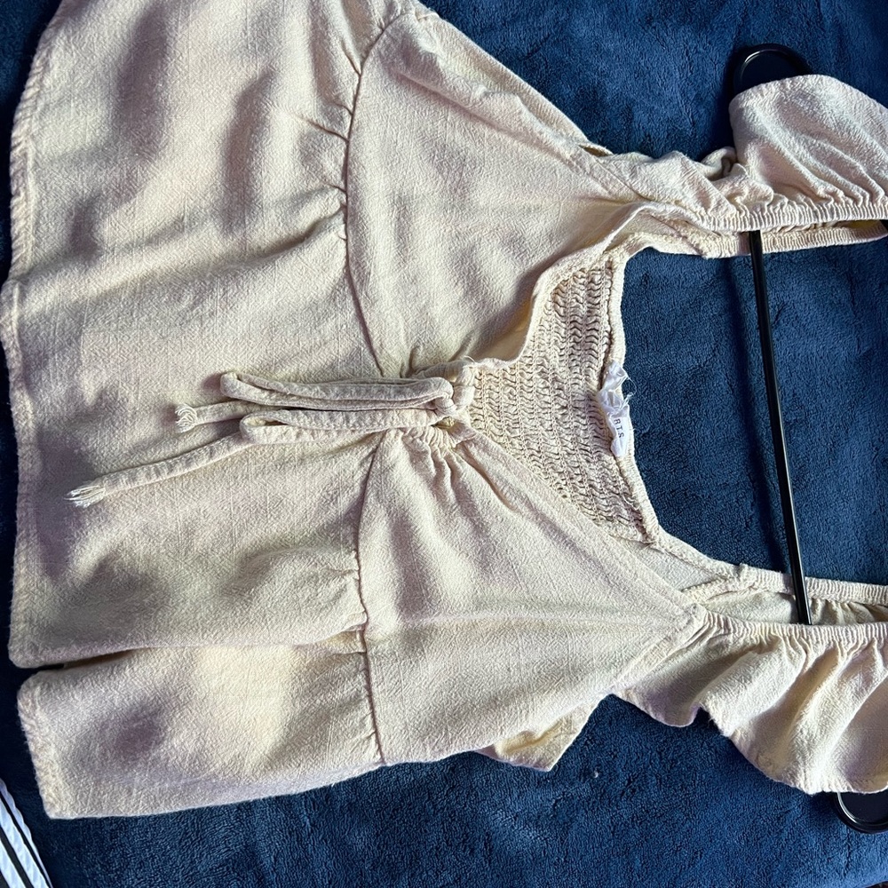L.A. Hearts Yellow Crop Top Size S
